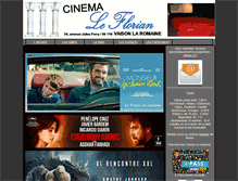 Tablet Screenshot of cinema-leflorian.fr
